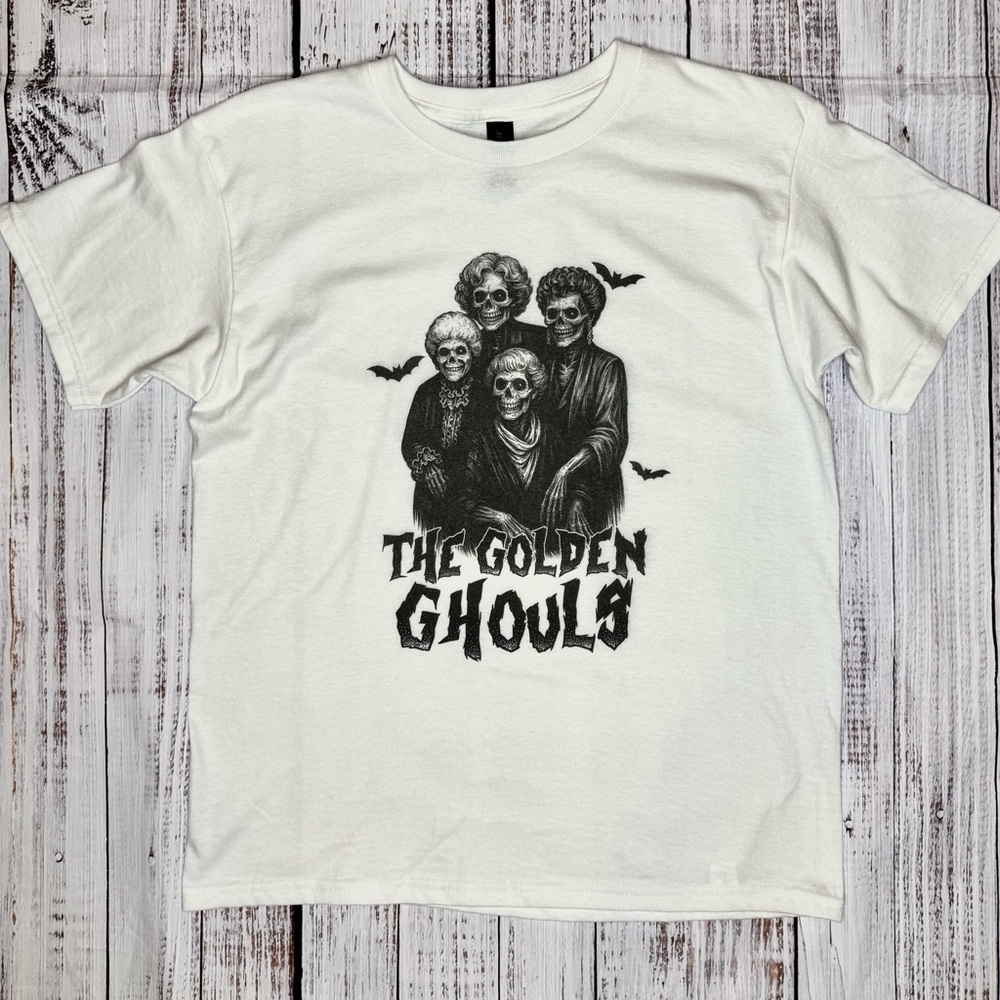 Golden Ghouls T-Shirt Custom Made to Order from Creations by Brie - DTG Print
